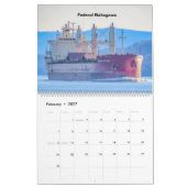 Scheepvaart op de Hudson-rivier 2023 Kalender (Feb 2027)