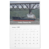 Scheepvaart op de Hudson-rivier 2023 Kalender (Jan 2027)