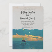 scheepvaart op de kust kaart (Voorkant)