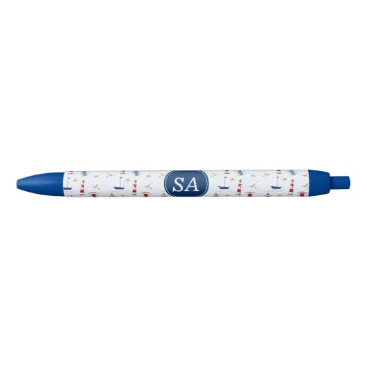 Scheepvaart terug naar school & slaapkamerspullen zwarte inkt pen (Voorkant)
