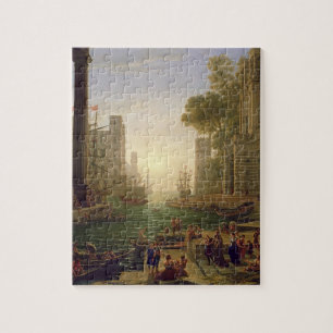 Scheepvaart van St. Paula Romana in Ostia, 1637-39 Legpuzzel