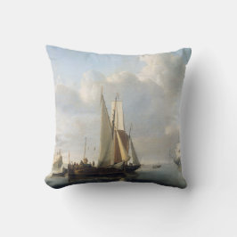 Scheepvaart vóór de kust, Willem van de Velde (II) Kussen