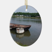 scheepvaartboei, kabelkadekanaal keramisch ornament (Rechts)