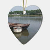 scheepvaartboei, kabelkadekanaal keramisch ornament (Links)