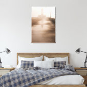 Scheepvaartkanaal | Minnesota, Duluth, Canal Park Canvas Afdruk (Insitu (Slaapkamer))