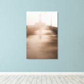 Scheepvaartkanaal | Minnesota, Duluth, Canal Park Canvas Afdruk (Insitu (Houten vloer))