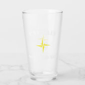 Scheepvaartkapiteins met kompas glas (Achterkant)