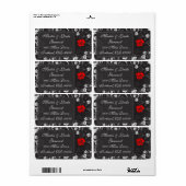 Scheepvaartlabel bij schemering etiket (Full Sheet)