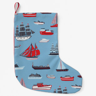  scheepvaartpatroon kleine kerstsok