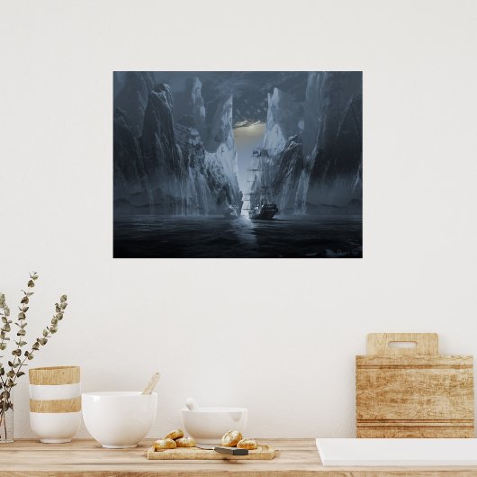 Scheepvaartreeks van de gastheer: Verloren expedit Poster (Keuken)