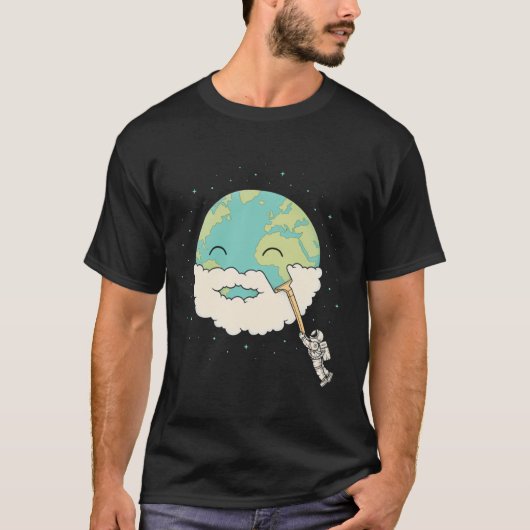 Scheer de planeet t-shirt (Voorkant)