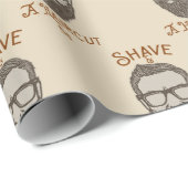 Scheer & Kapsel Retro Herencapsalon Grafisch Type Cadeaupapier (Rol Hoek)