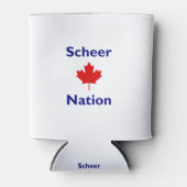 Scheer Nation Canada Verkiezing Rode esdoorn Blad  Blikjeskoeler (Voorkant)