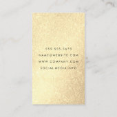 Scheerapparaat en kam Elegant Glitter Visitekaartje (Achterkant)