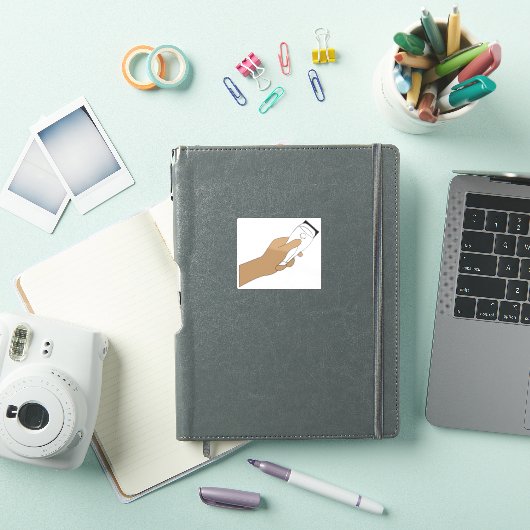 Scheerapparaat Sticker (iPad Cover)