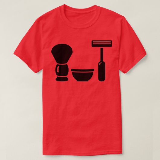 Scheerapparatuur voor rubber t-shirt (Design voorkant)