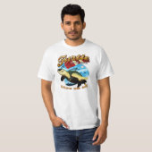 Scheerbalk T-shirt (Voorkant volledig)