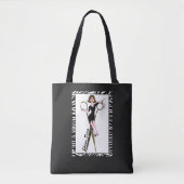 Scheerbeurt "DIVA" Tote Bag (Voorkant)