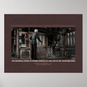 Scheerbuizen: De verschilmotoren (24x18 inch) Poster