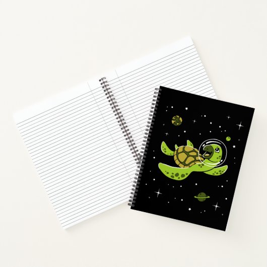 Scheerdieren in de ruimte notitieboek (Binnen)