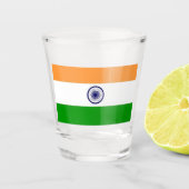 Scheerglas India Shot Glas (Voorkant)