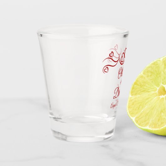 Scheerglas Shot Glas (Links)