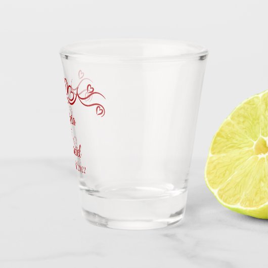 Scheerglas Shot Glas (Rechts)