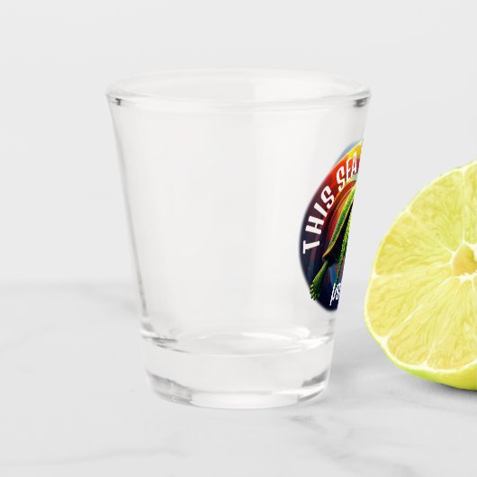 Scheerglas Shot Glas (Links)