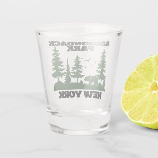 Scheerglas Shot Glas (Achterkant)