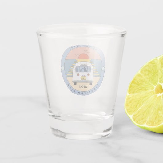 Scheerglas Shot Glas (Achterkant)