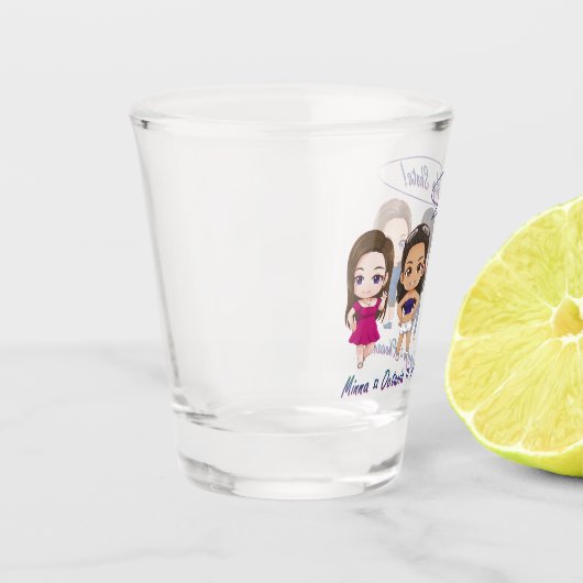 Scheerglas Shot Glas (Links)