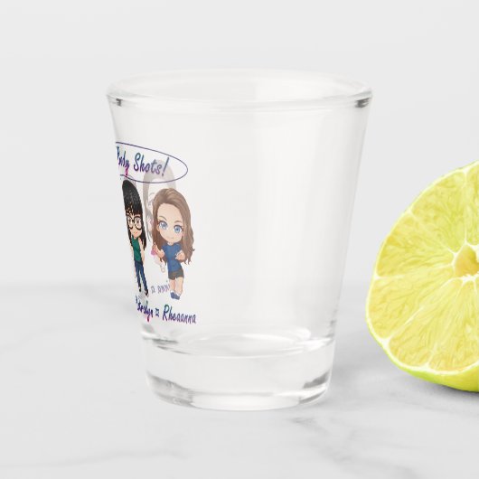 Scheerglas Shot Glas (Rechts)