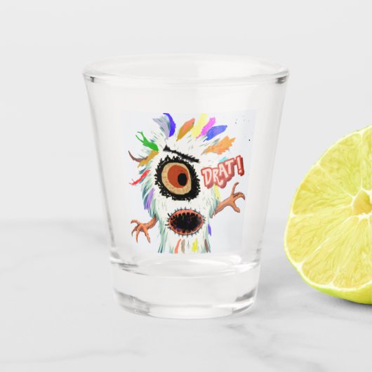 Scheerglas Shot Glas (Voorkant)