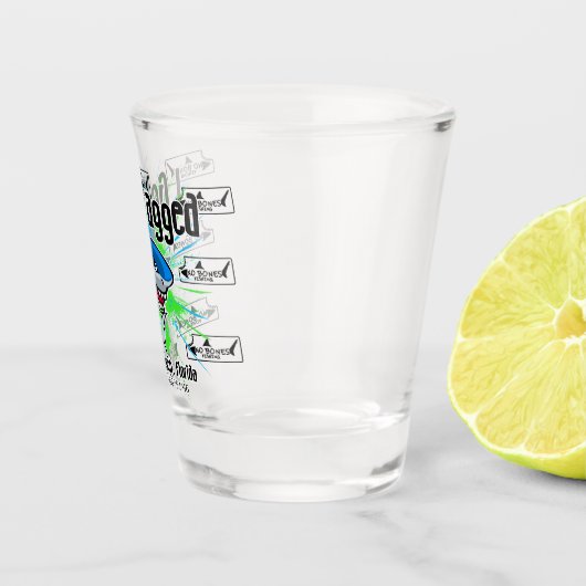 Scheerglas Shot Glas (Rechts)