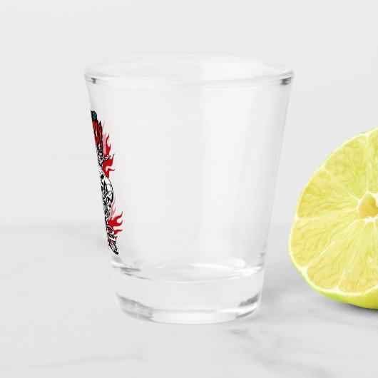 Scheerglas Shot Glas (Rechts)