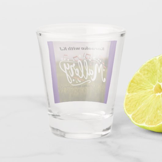 Scheerglas Shot Glas (Achterkant)