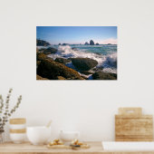 Scheergolven Poster (Keuken)