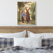 Scheerkersen Canvas Afdruk (Insitu (Slaapkamer))