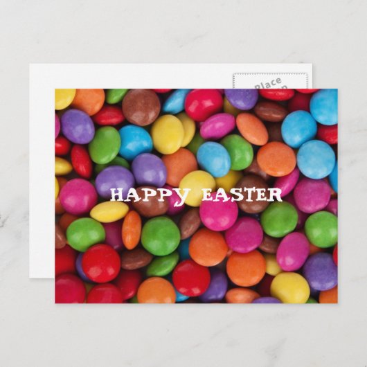 Scheerkleur van de snoep feestdagenkaart (Voorkant / Achterkant)