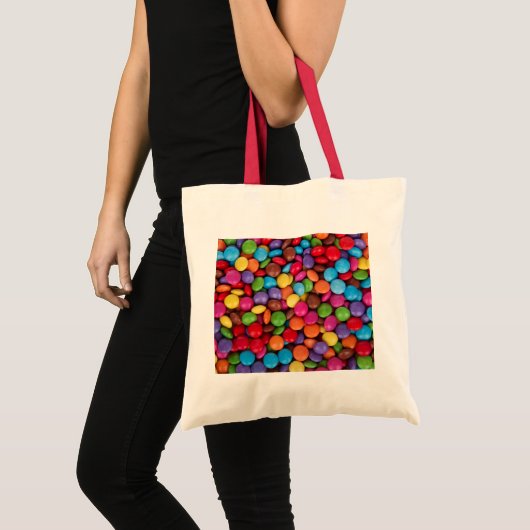Scheerkleur van de snoep tote bag (Voorkant (product))