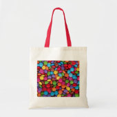 Scheerkleur van de snoep tote bag (Voorkant)