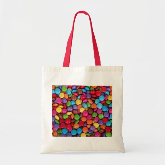 Scheerkleur van de snoep tote bag (Voorkant)