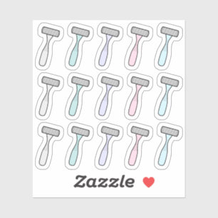 Scheermes Haarverwijdering Verzorging Bujo Planner Sticker