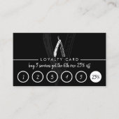 Scheermes Kapsalon Kapper Korting Loyalty Visitekaartje (Voorkant)