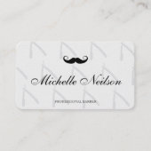 Scheermes Patroon voor Kappers Visitekaartje (Voorkant)