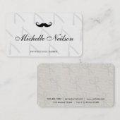 Scheermes Patroon voor Kappers Visitekaartje (Voorkant / Achterkant)