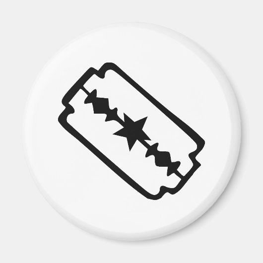 Scheermesje Magneet (Voorkant)