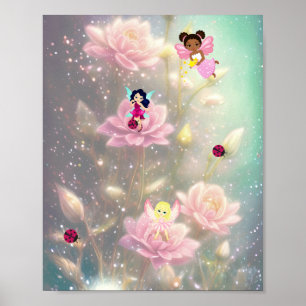 Scheermessen, ladybugs poster