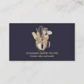 Scheermessenmakerij voor de bakkerij visitekaartje (Voorkant)