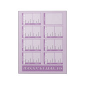 Scheerpaner-wegwerppaneel Notitieblok (Linkerzijde)